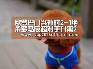 欧罗巴门兴补时2-1绝杀罗马反超对手升第2_2026世界杯投注平台(图1) 2026世界杯投注站