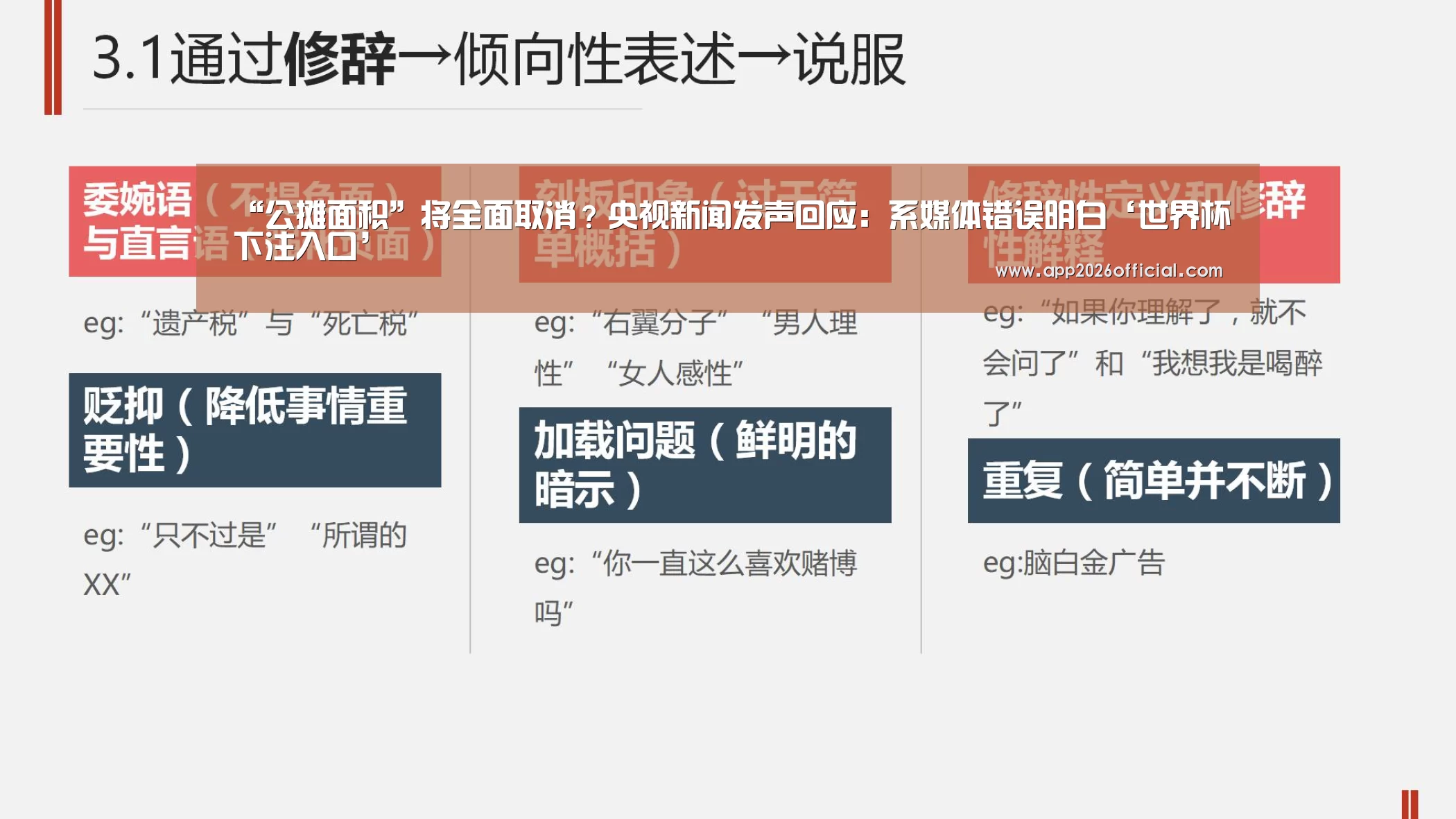 “公摊面积”将全面取消?央视新闻发声回应:系媒体错误明白‘世界杯下注入口’(图1) 2026世界杯投注平台